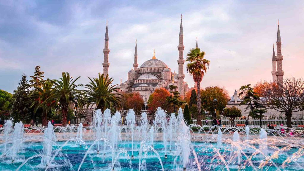 Turquia single. Mezquita Azul